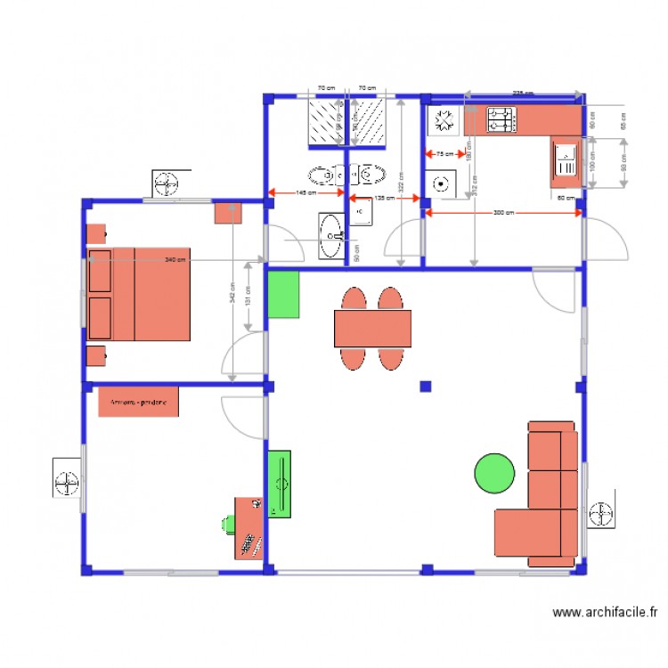 Plan général. Plan de 0 pièce et 0 m2