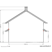 Facade Sud  Est 50e /
