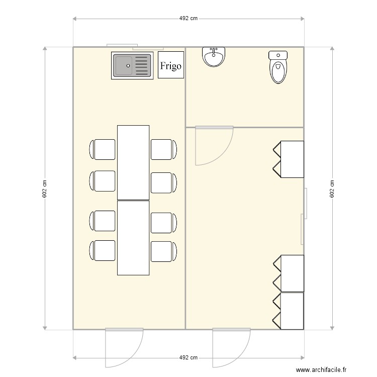 ECGS CROTTET BIS. Plan de 0 pièce et 0 m2