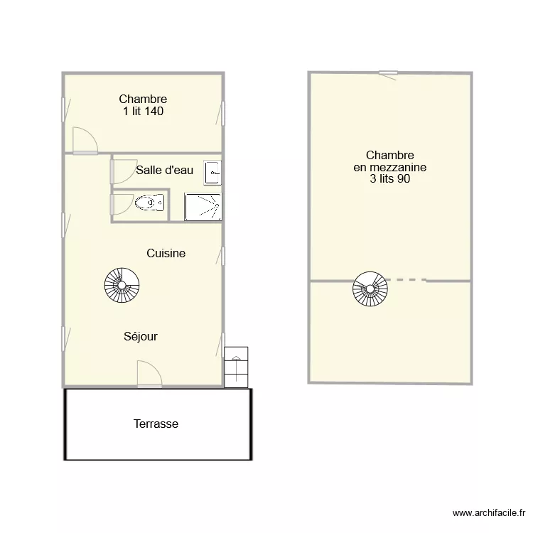 plan 3410 Ovise. Plan de 