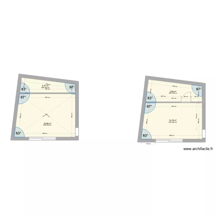 CUISINE bazantay. Plan de 