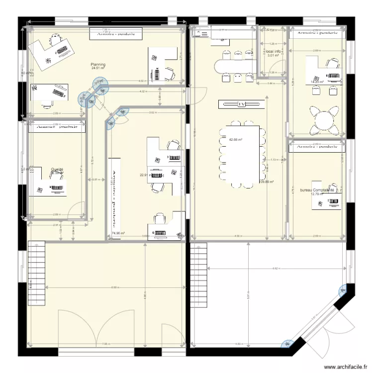 1er etage réél 12. Plan de 1er etage réél 12. Plan de