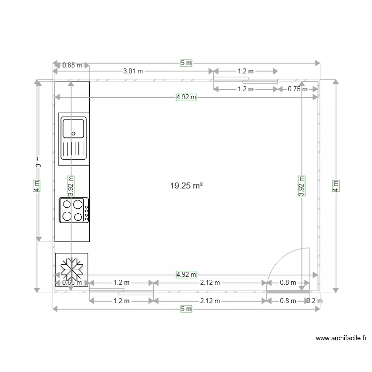ketchinette. Plan de 
