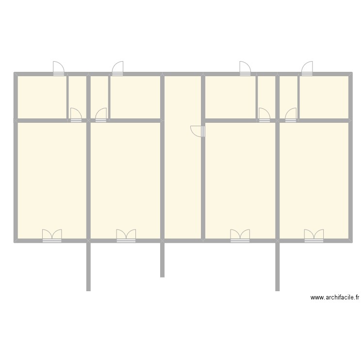 SIHOU F3. Plan de 12 pièces et 272 m2