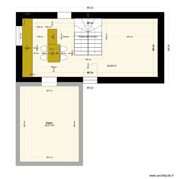 Pont l'Abbé P3. Plan de Pont l'Abbé P3. Plan de