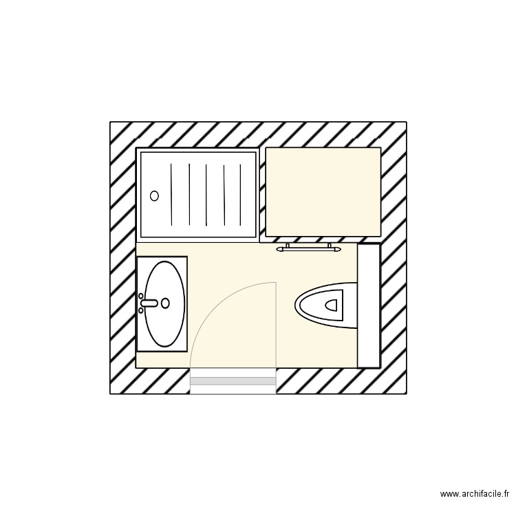 ALLIAUD PROJET RDC. Plan de 0 pièce et 0 m2