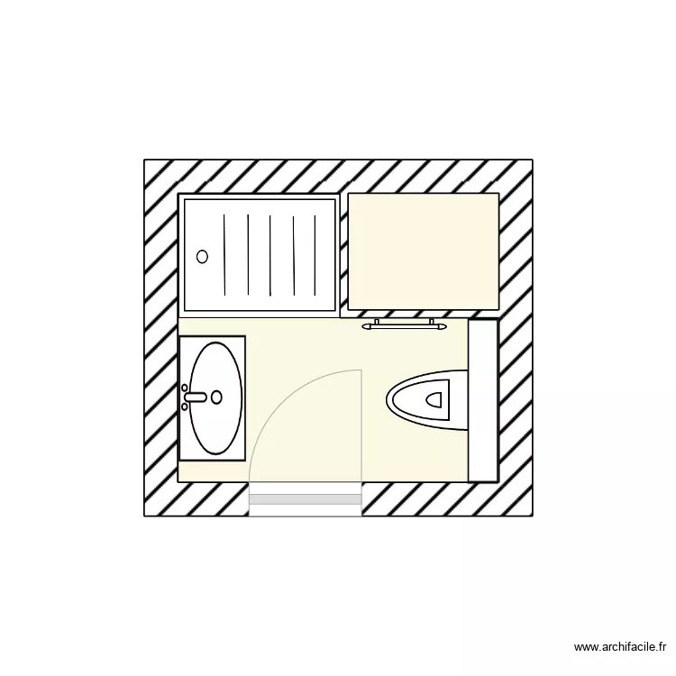 ALLIAUD PROJET RDC. Plan de 