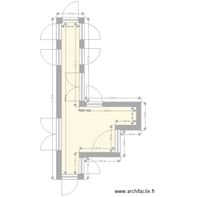 HARDY. Plan de 0 pièce et 0 m2