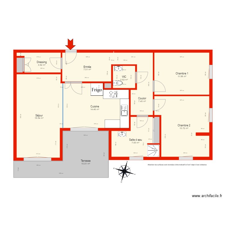 5322 cöté. Plan de 0 pièce et 0 m2