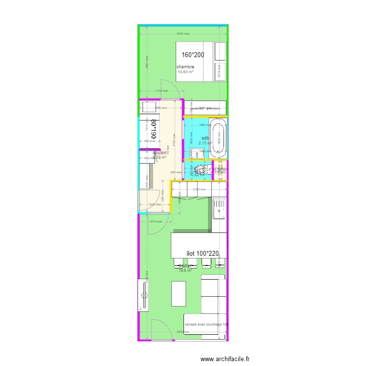 devisse. Plan de 0 pièce et 0 m2