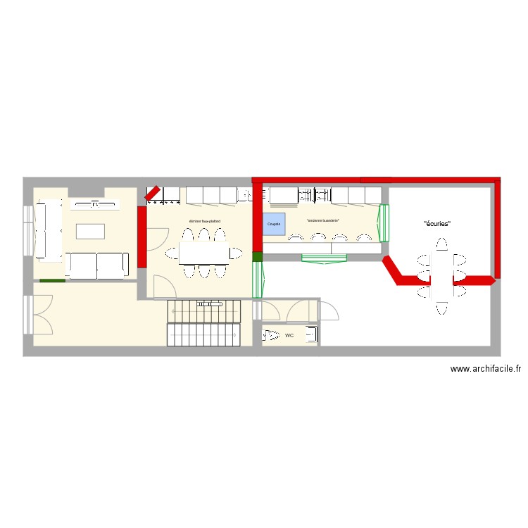 Sicambres. Plan de 0 pièce et 0 m2