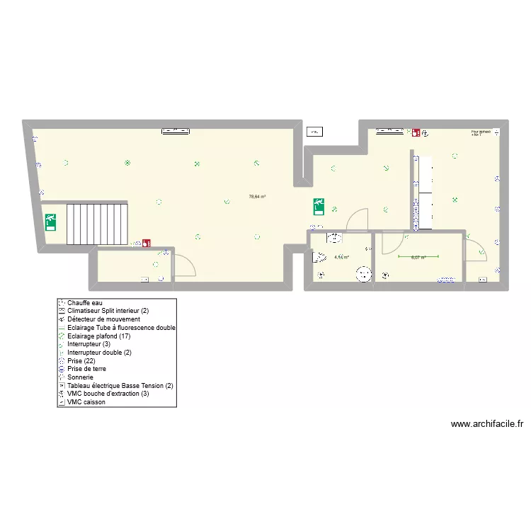 Tautavel pizzeria. Plan de 