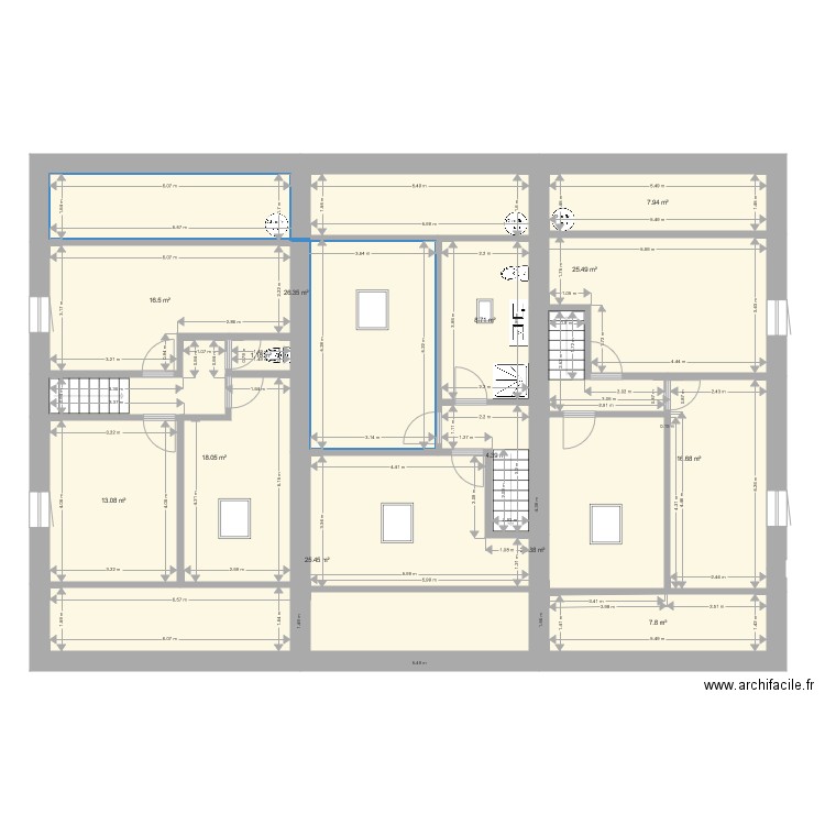 saint aignan 2. Plan de 0 pièce et 0 m2