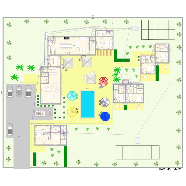 m hote 7 réseaux. Plan de 0 pièce et 0 m2