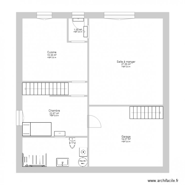 MIGNOTTE. Plan de 0 pièce et 0 m2