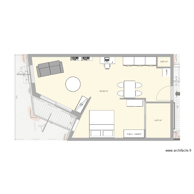 Remparts1. Plan de 0 pièce et 0 m2