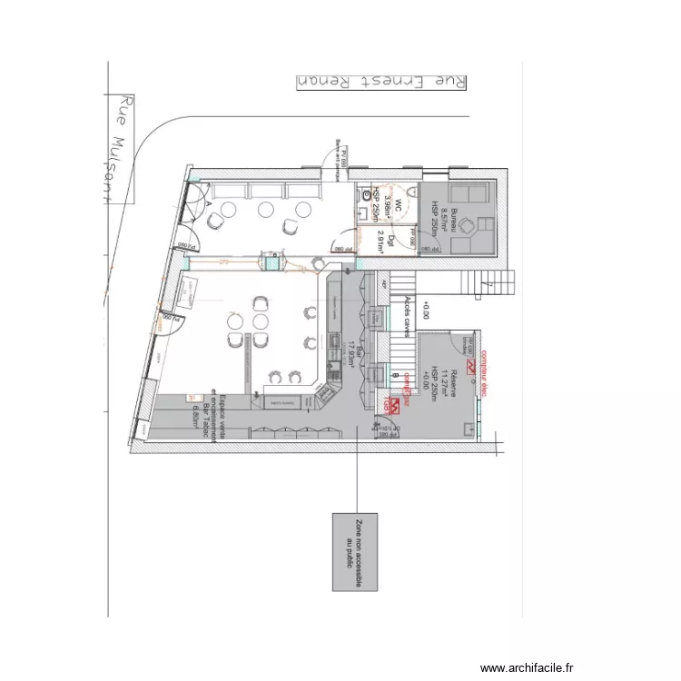 Tabac DIDIER DESSERT. Plan de 