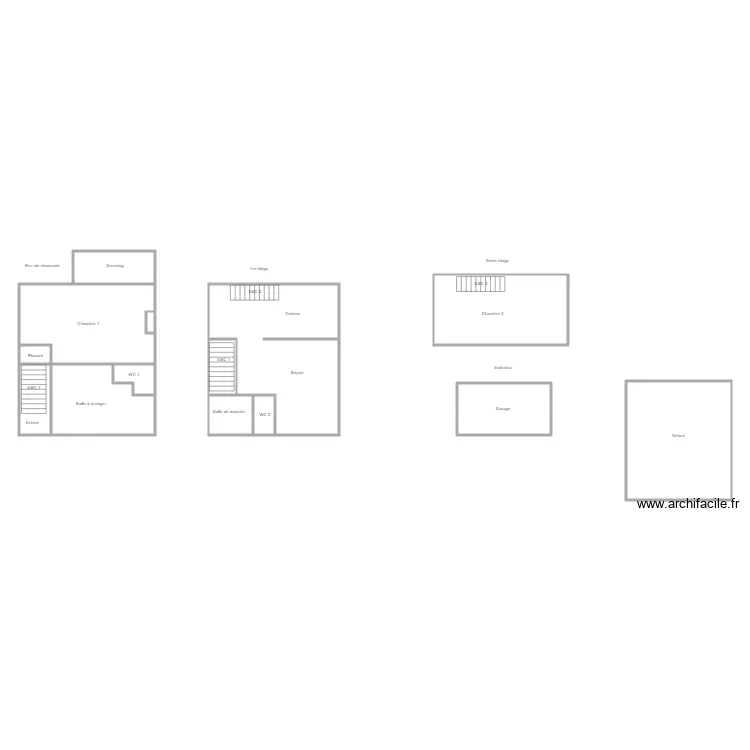 villers semeuse 8. Plan de 
