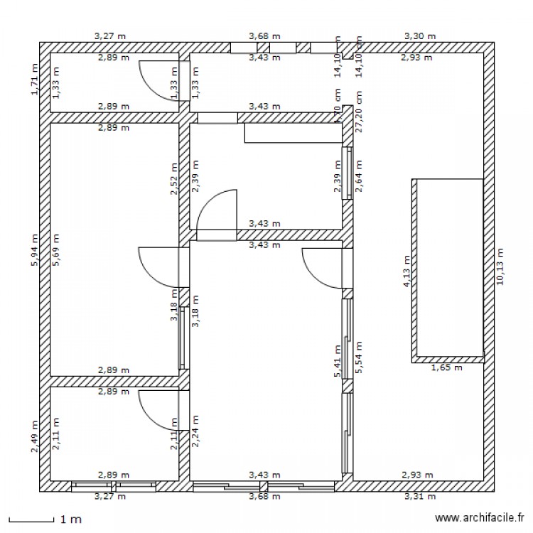 plan maison plage. Plan de 0 pièce et 0 m2