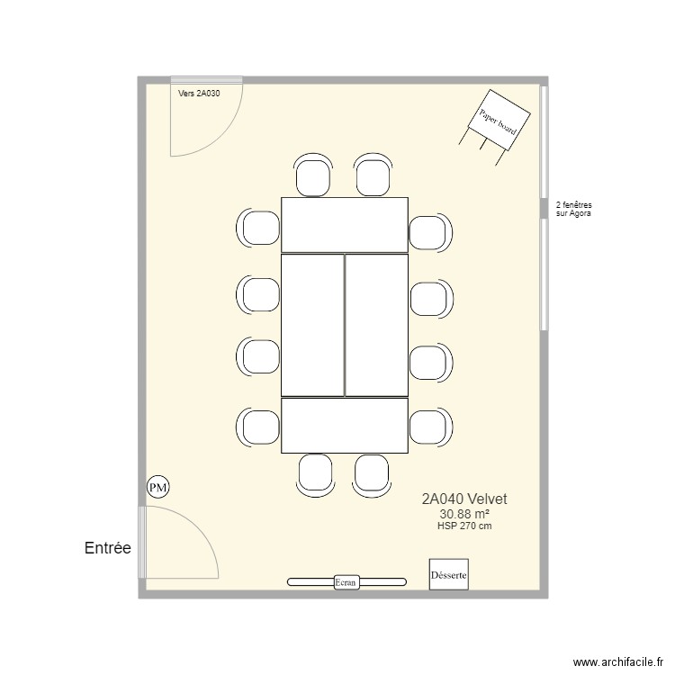 2A040 Velvet FS. Plan de 0 pièce et 0 m2