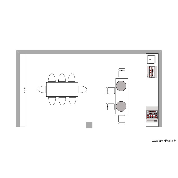 pool house. Plan de 0 pièce et 0 m2