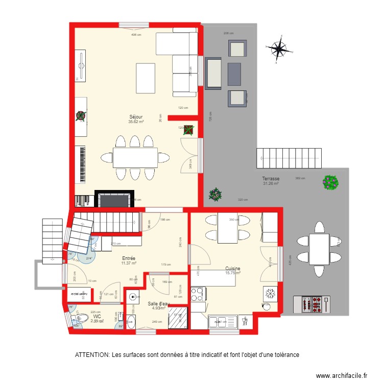 BI3143 RDC. Plan de 0 pièce et 0 m2