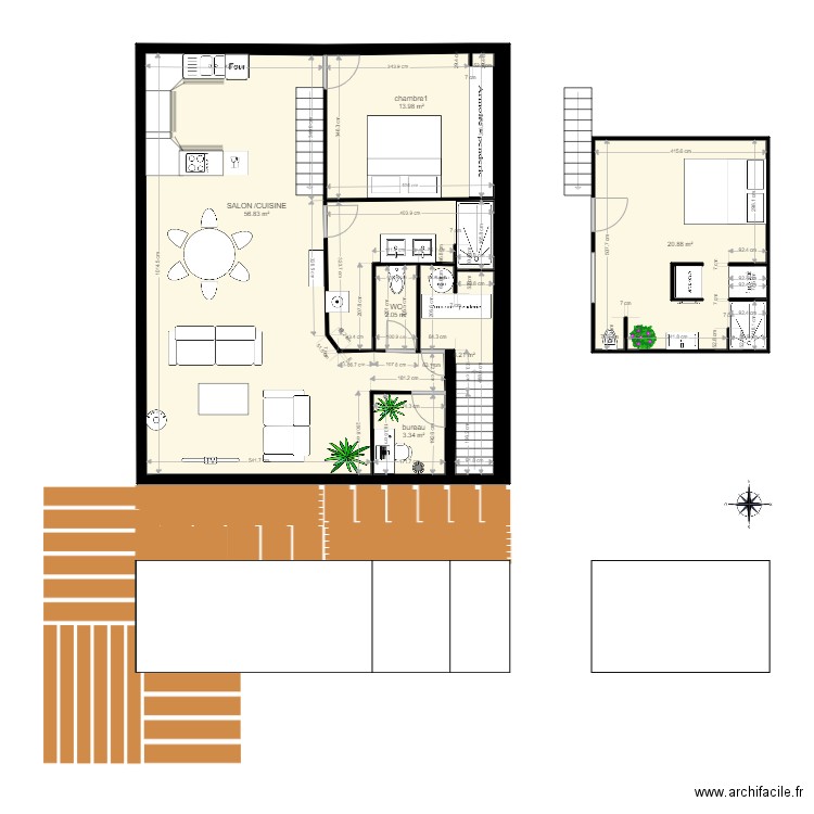 schwoben dachstock. Plan de 0 pièce et 0 m2