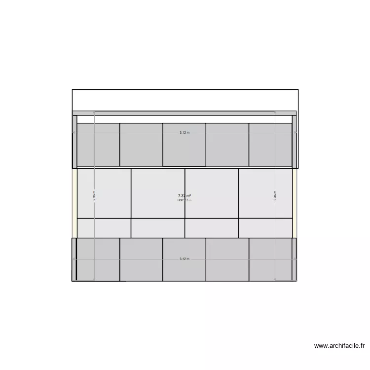 carrelage cuisine. Plan de 