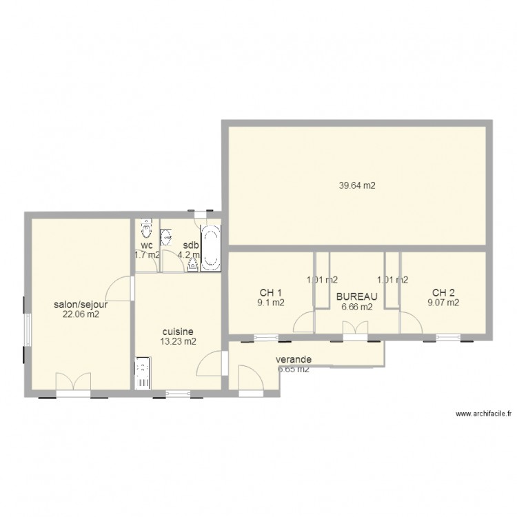 maison plan reel. Plan de 0 pièce et 0 m2