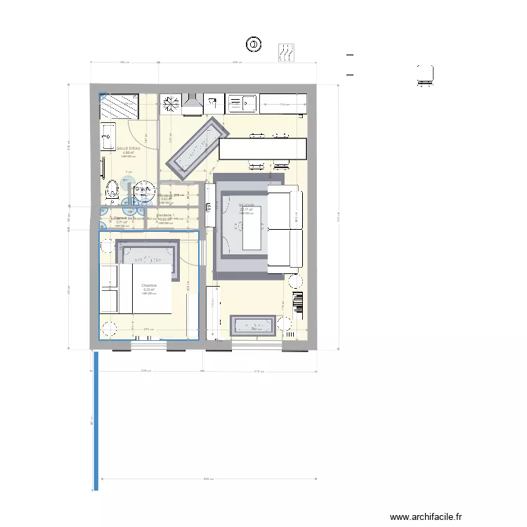 APPARTEMENT MIMI 1. Plan de 