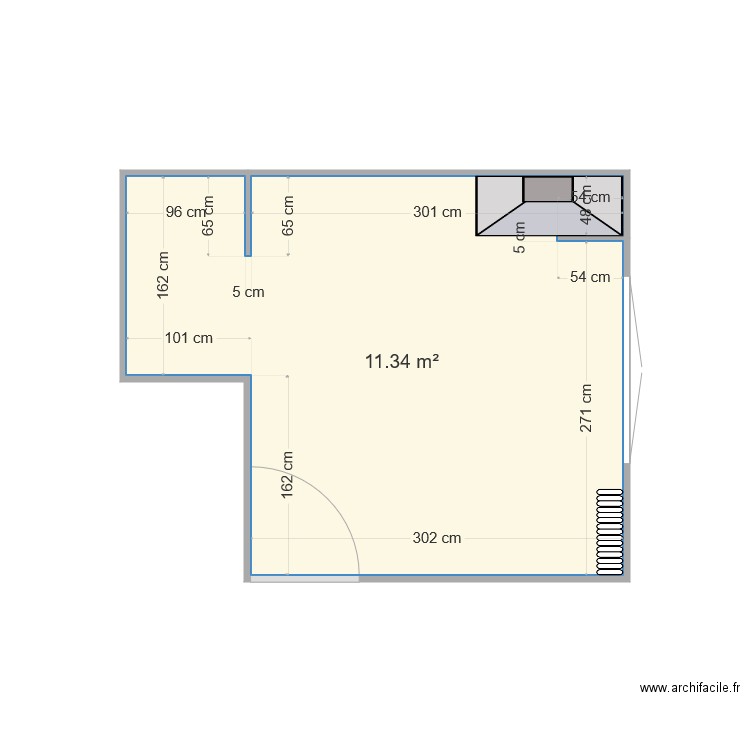 Cuisine. Plan de 0 pièce et 0 m2