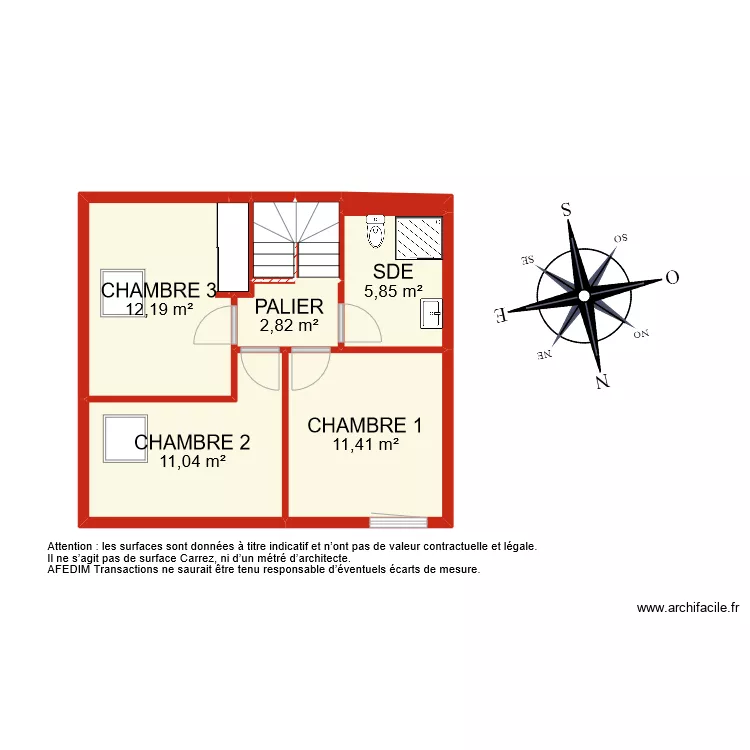 BI 9230 ETAGE. Plan de 