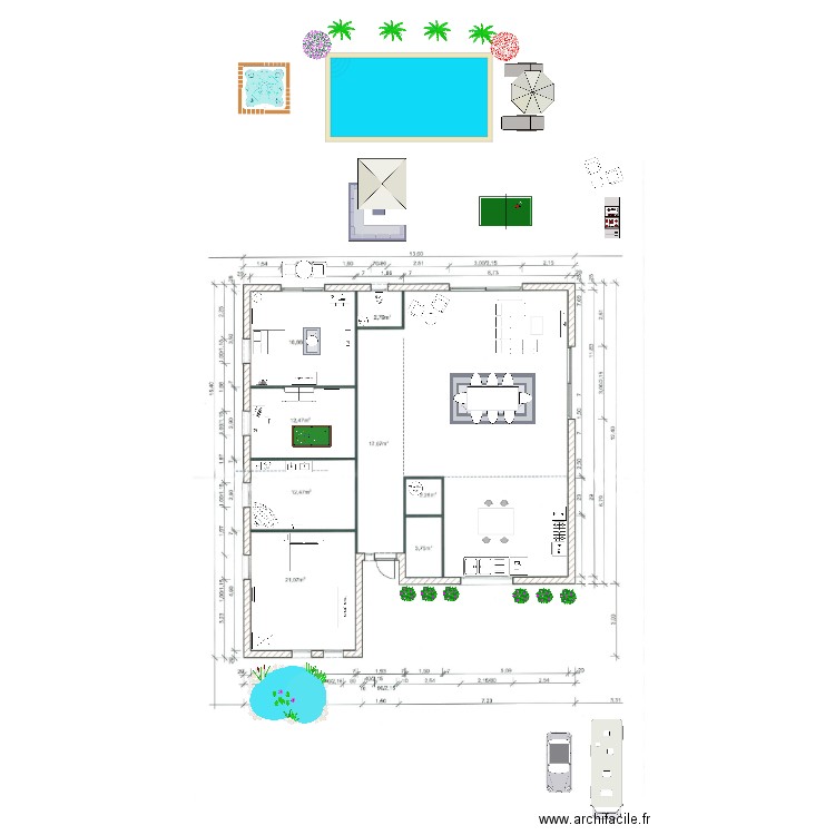 Plan Loic version Lilou. Plan de 0 pièce et 0 m2