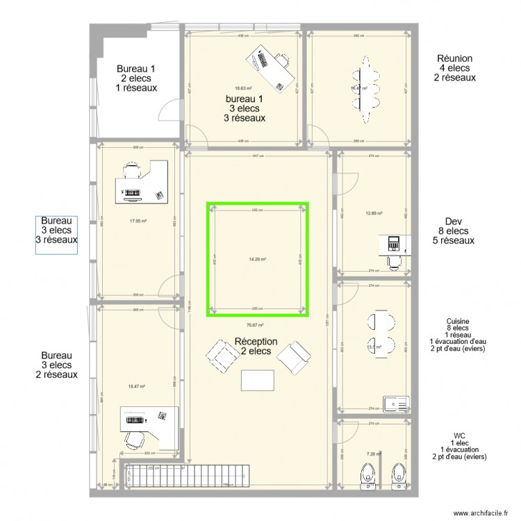 etage2. Plan de 0 pièce et 0 m2