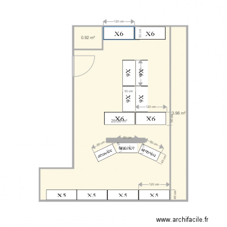 ARCHIVES 6. Plan de 0 pièce et 0 m2