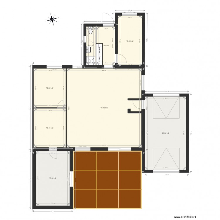 extension 4 Avril. Plan de 0 pièce et 0 m2
