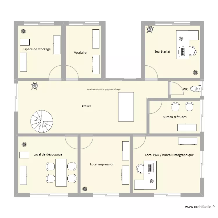 Plan 2 SIGNALENSEIGNE. Plan de 9 et 105 m² Plan 2 SIGNALENSEIGNE. Plan de 9 et 105 m²