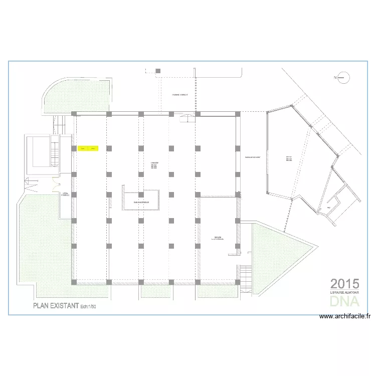 Almouggar Livre V1. Plan de 