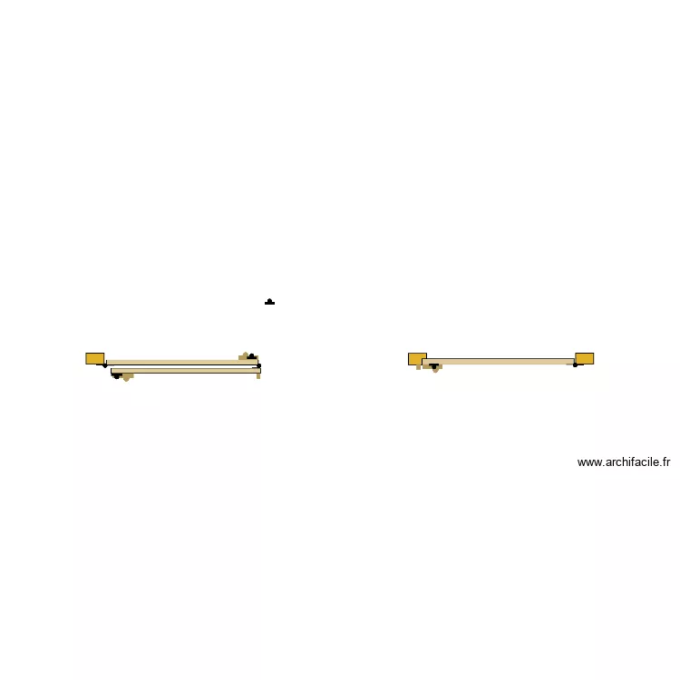 Portes arche 03. Plan de 