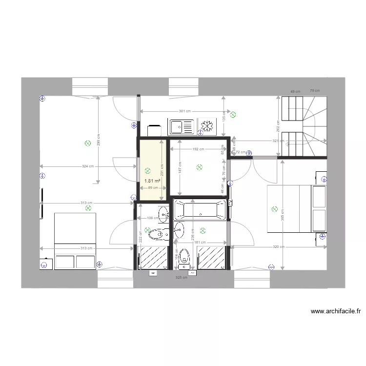 appartement Gournay 3. Plan de appartement Gournay 3. Plan de