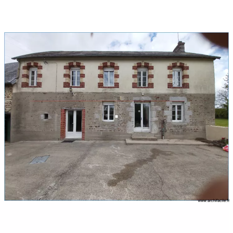 Facade Sud A. Plan de 