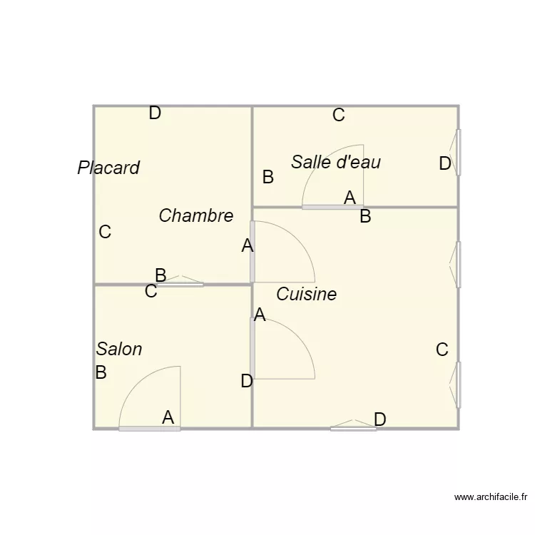 Croquis puyot PLOMB. Plan de 