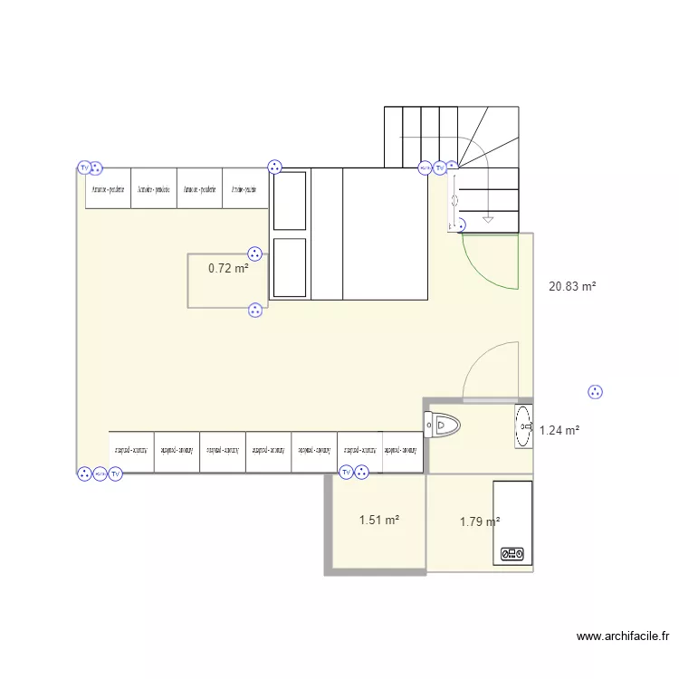PLAN ETAGE. Plan de PLAN ETAGE. Plan de