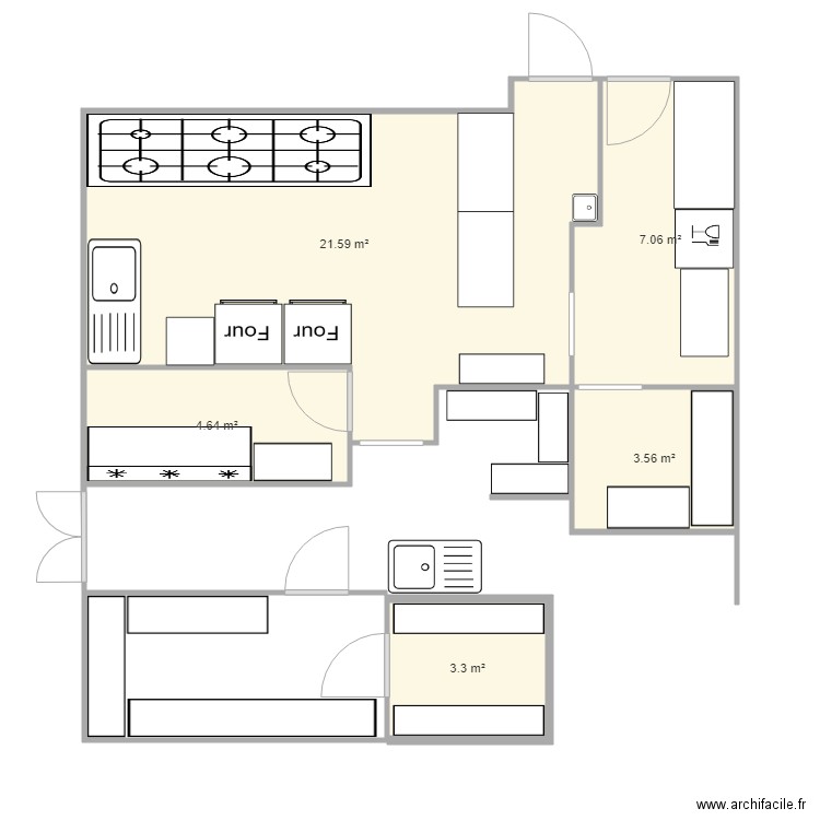 faisan dore. Plan de 0 pièce et 0 m2