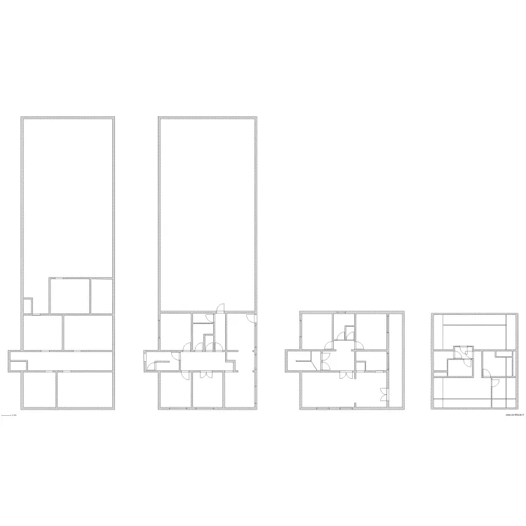 ANDLAUER - ESCHAU. Plan de 