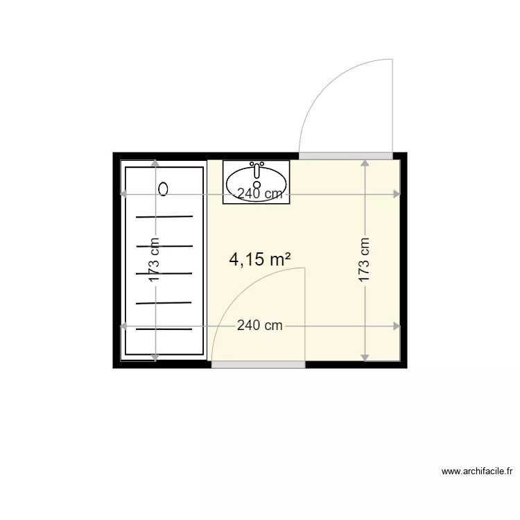 MARTINACHE YOLANDE . Plan de 