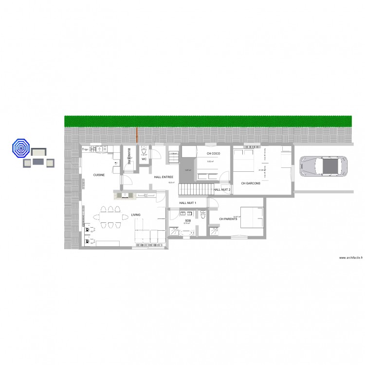 EMILE VANDERVELDE MODIF. Plan de 0 pièce et 0 m2