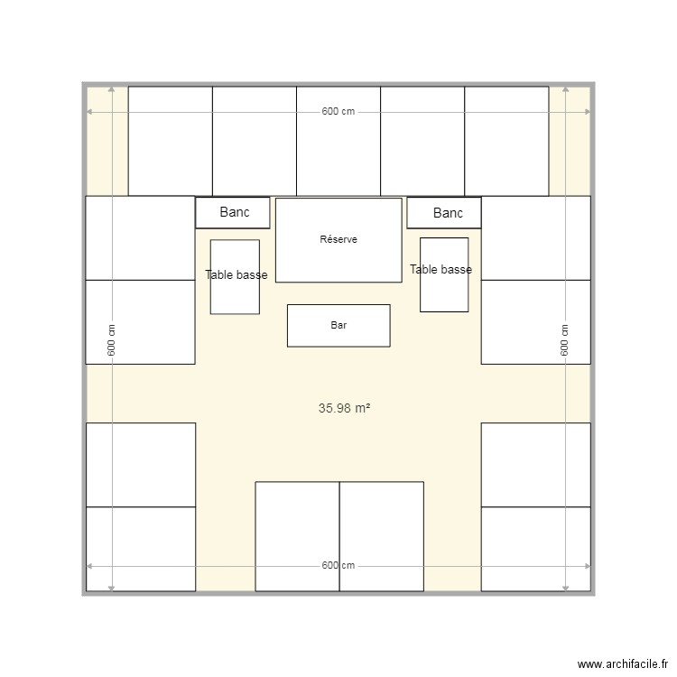 rando lille 36m2 4542. Plan de 0 pièce et 0 m2