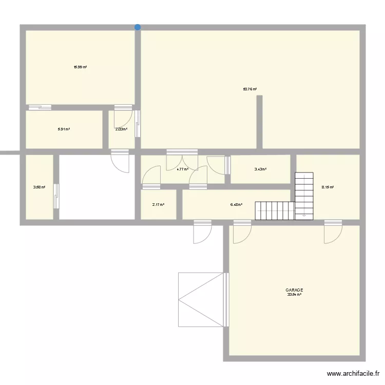 MAISON ETAGE. Plan de 