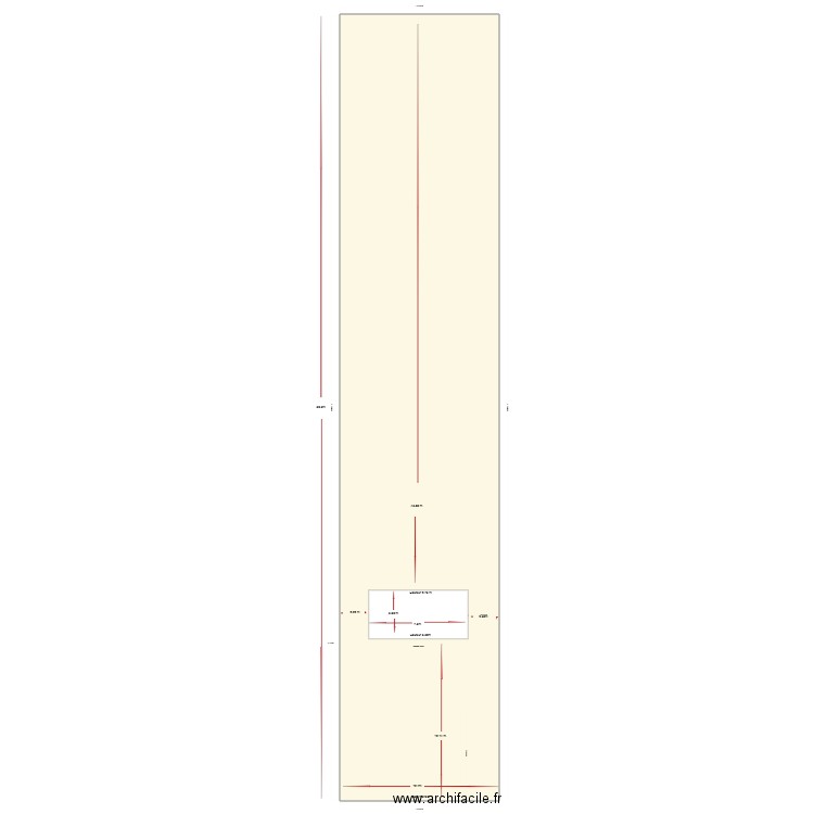 PLAN DE MASSE DP2 DEMOLITION. Plan de 1 pièce et 719 m2